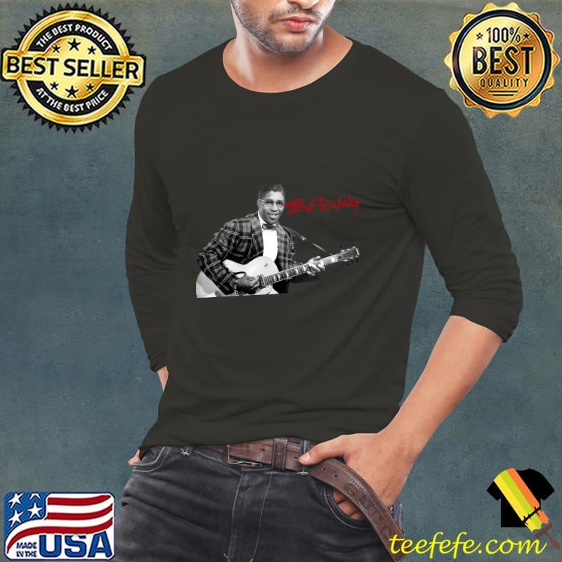 Bo Diddley signature American guitarist and singerT-Shirt