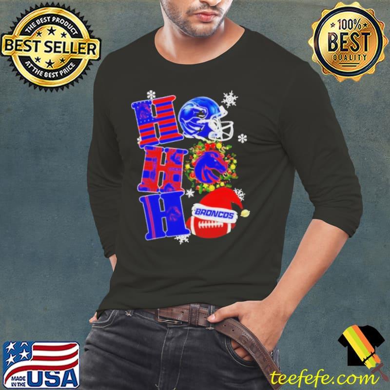 Boise-State-Broncos-Ncaa-Ho-Ho-Ho-Christmas-Shirt Long Sleeve Tee Boise-State-Broncos-Ncaa-Ho-Ho-Ho-Christmas-Shirt Long Sleeve Tee