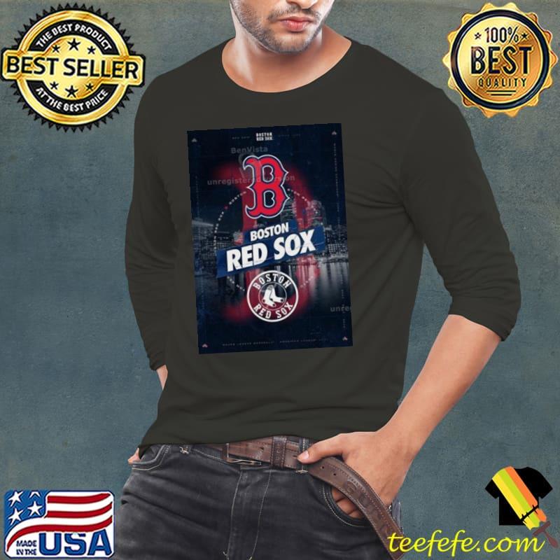 Boston Red Sox City Skyline Poster Shirt