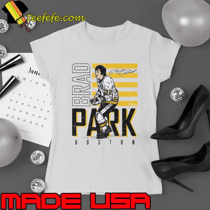 Brad Park Signature Canadian former professional ice hockey player Boston Homage T-Shirt