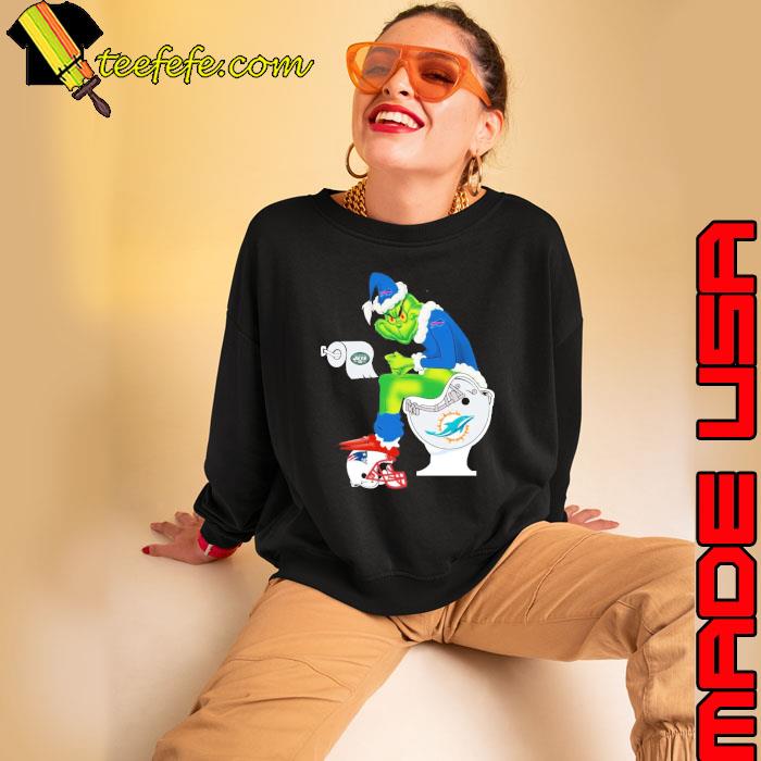 Buffalo Bills Grinch Sitting On Miami Dolphins Toilet And Step On New England Patriots Helmet 2024 Shirt Sweatshirt Buffalo Bills Grinch Sitting On Miami Dolphins Toilet And Step On New England Patriots Helmet 2024 Shirt Sweatshirt