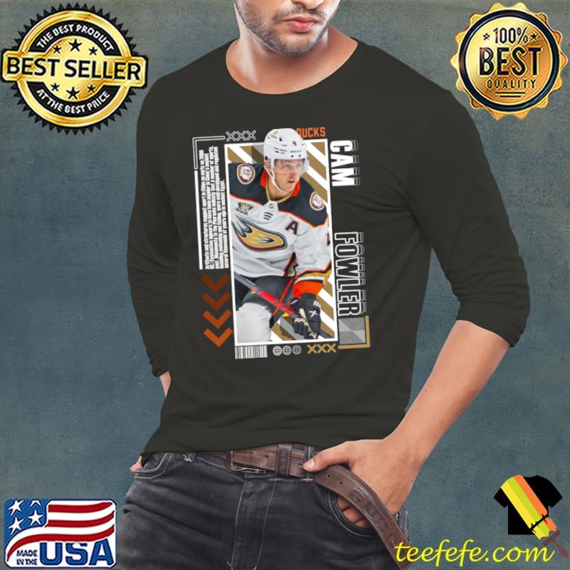 Cam Fowler Canadian-born American professional ice hockey defenceman and alternate T-Shirt Long Sleeve Tee Cam Fowler Canadian-born American professional ice hockey defenceman and alternate T-Shirt Long Sleeve Tee