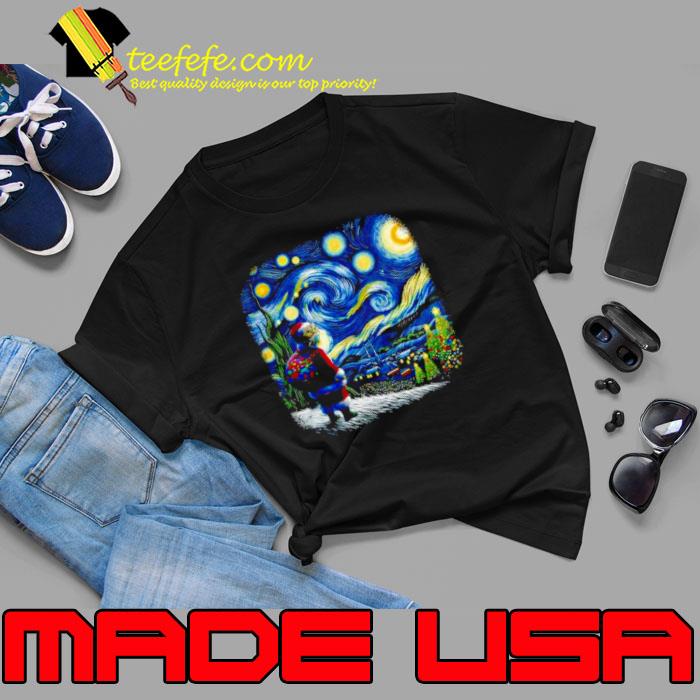 Cat Santa Paws Van Gogh Starry Night Christmas s Unisex Cat Santa Paws Van Gogh Starry Night Christmas s Unisex