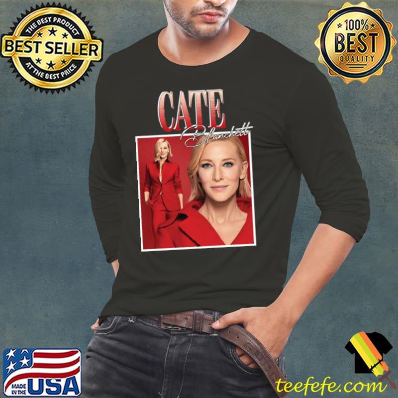 Cate Blanchett Vintage Bootleg Actress s Long Sleeve Tee Cate Blanchett Vintage Bootleg Actress s Long Sleeve Tee