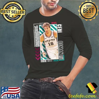 Cedi Osman professional basketball player for the San Antonio Spurs T-Shirt
