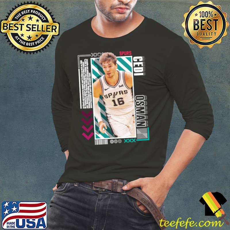 Cedi Osman professional basketball player for the San Antonio Spurs T-Shirt