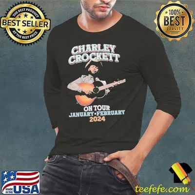 Charley Crockett On Tour 2024 Shirt