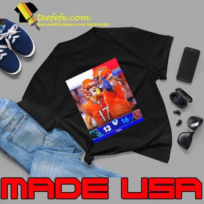 Chicago Bears wins 16 13 Carolina Panthers NFL 2023 Game Final Score Shirt