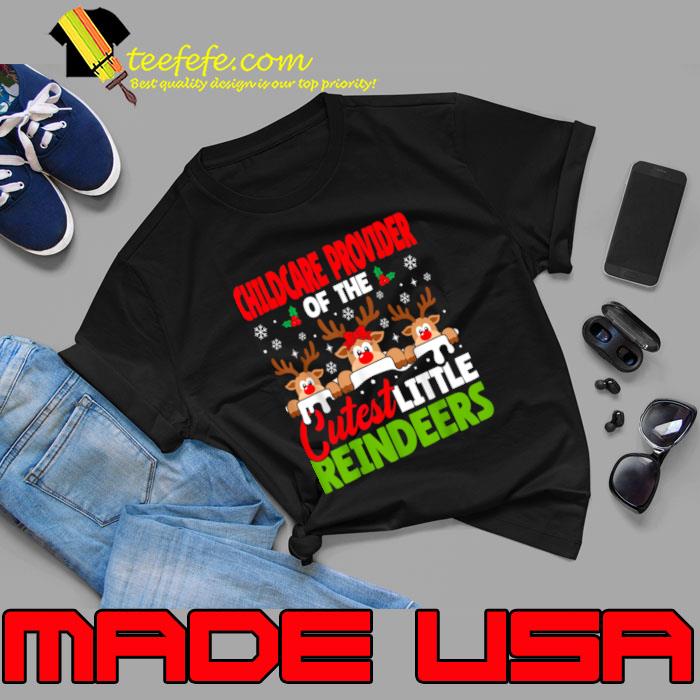 Childcare Provider Of The Cutest Reindeers Snows Christmas T-Shirt Unisex Childcare Provider Of The Cutest Reindeers Snows Christmas T-Shirt Unisex