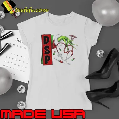 Christmas Grinch Hand Nurse DSP Shirt