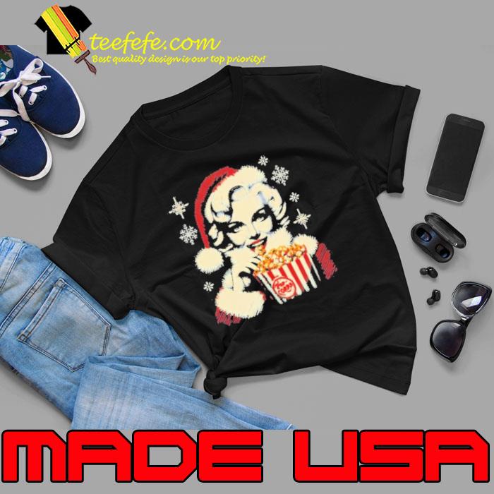 Christmas Santa Popstar Marilyn Monroe Shirt Unisex Christmas Santa Popstar Marilyn Monroe Shirt Unisex