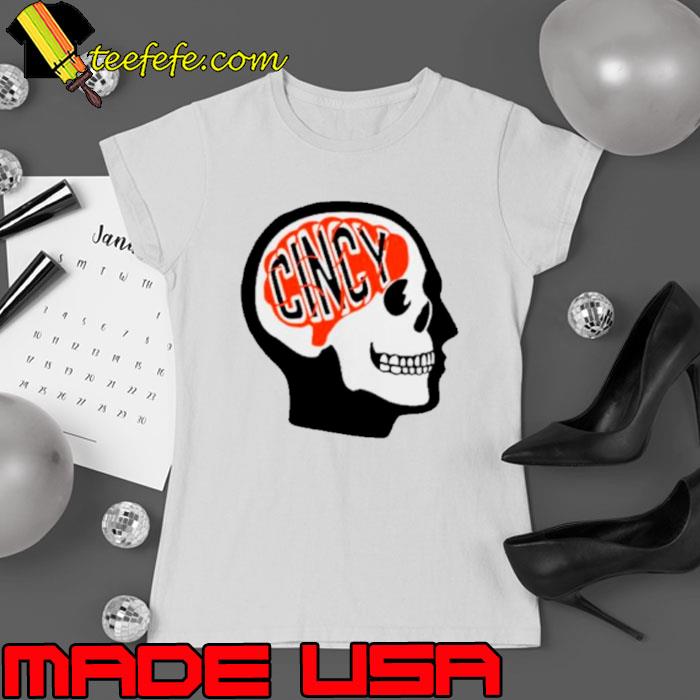 Cincy Football on the brain s Ladies tee Cincy Football on the brain s Ladies tee