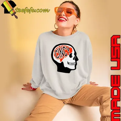 Cincy Football on the brain shirt