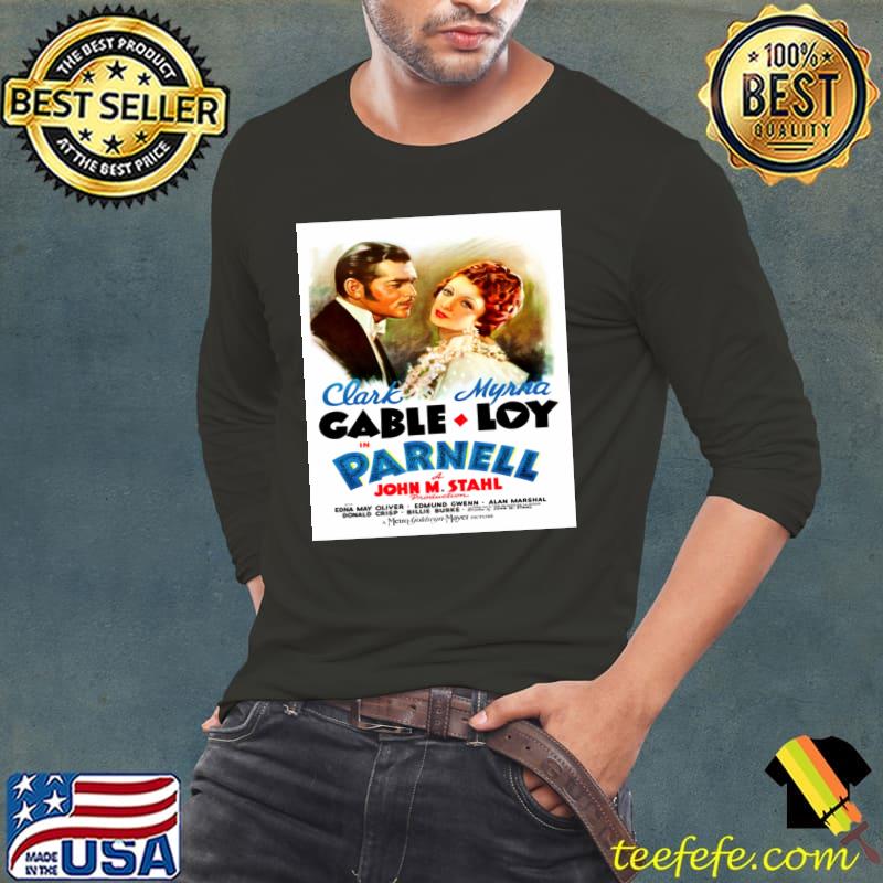 Clark Gable Myrna Lot Parnell John M.Stahl T-Shirt