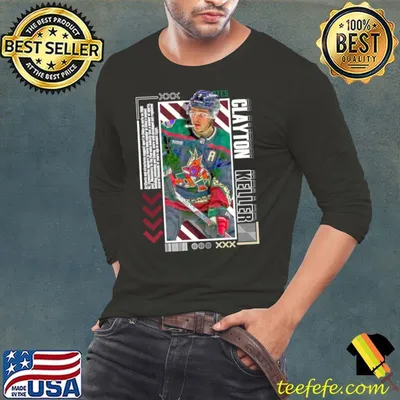 Clayton Keller American professional ice hockey forward and alternate captain for the Arizona Coyotes T-Shirt
