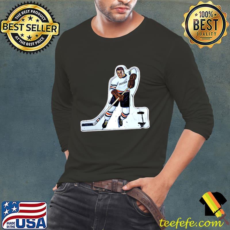 Coleco Table Hockey Players Chicago Blackhawks T-Shirt Long Sleeve Tee Coleco Table Hockey Players Chicago Blackhawks T-Shirt Long Sleeve Tee