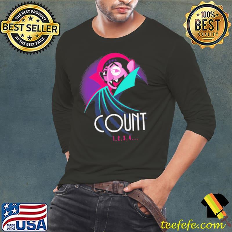 COUNT THE ANIMATED SERIES Shirt Long Sleeve Tee COUNT THE ANIMATED SERIES Shirt Long Sleeve Tee
