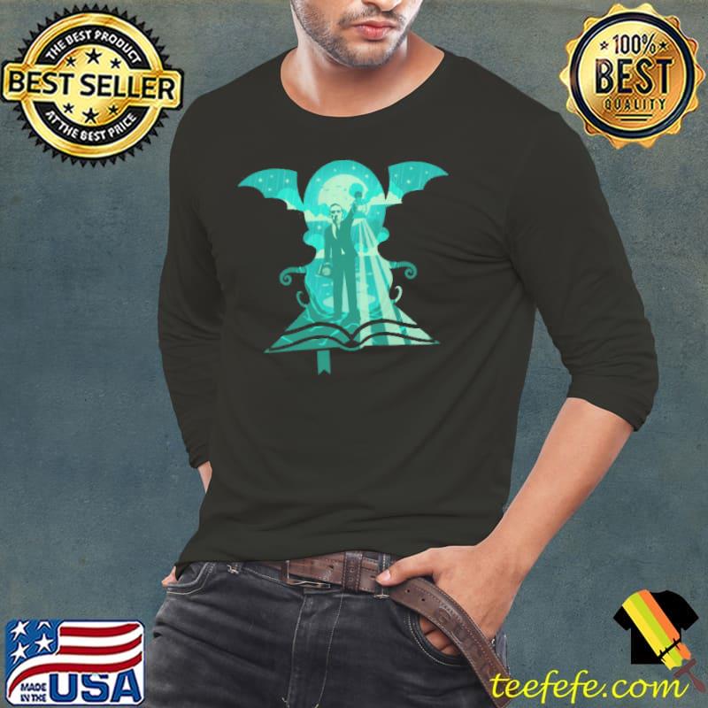 Cthulhu Waits Shirt Long Sleeve Tee Cthulhu Waits Shirt Long Sleeve Tee