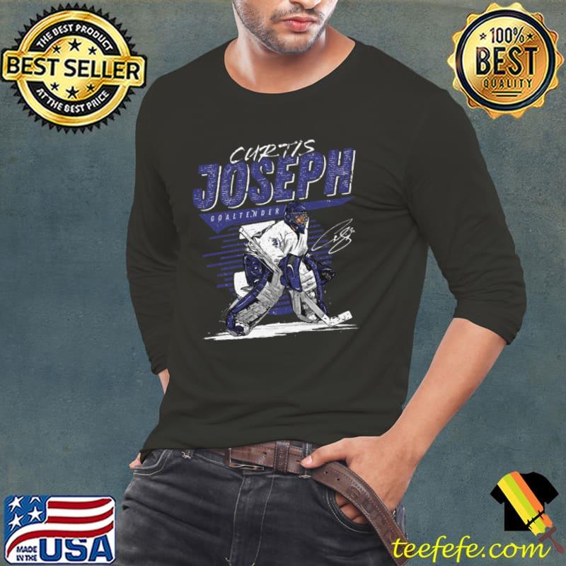 Curtis Joseph Toronto Comet Signature coach and former professional T-Shirt Long Sleeve Tee Curtis Joseph Toronto Comet Signature coach and former professional T-Shirt Long Sleeve Tee