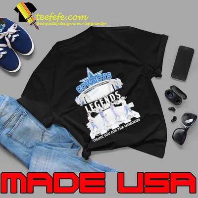 Dallas Cowboy The Legends abbey road thank you for the memories shirt