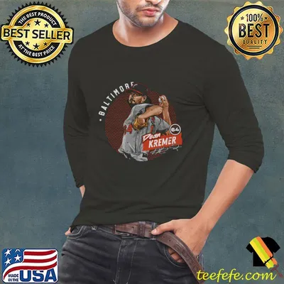 Dean Kremer Signature Israeli–American professional baseball pitcher Baltimore Dots T-Shirt