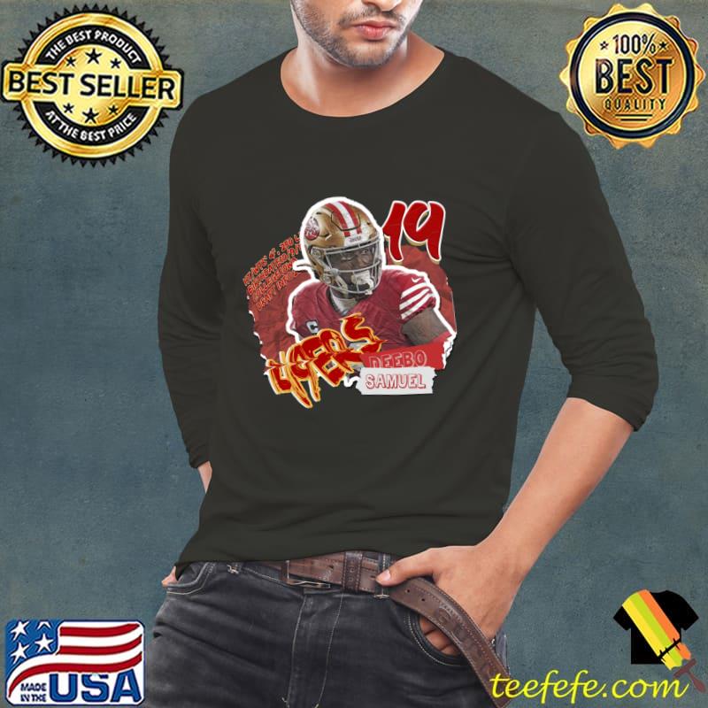 Deebo Samuel American football wide receiver for the San Francisco 49ers T-Shirt Deebo Samuel American football wide receiver for the San Francisco 49ers T-Shirt