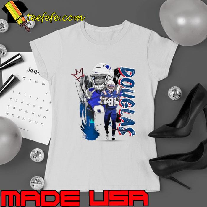 Demario Douglas American football wide receiver for Patriots T-Shirt Ladies tee Demario Douglas American football wide receiver for Patriots T-Shirt Ladies tee