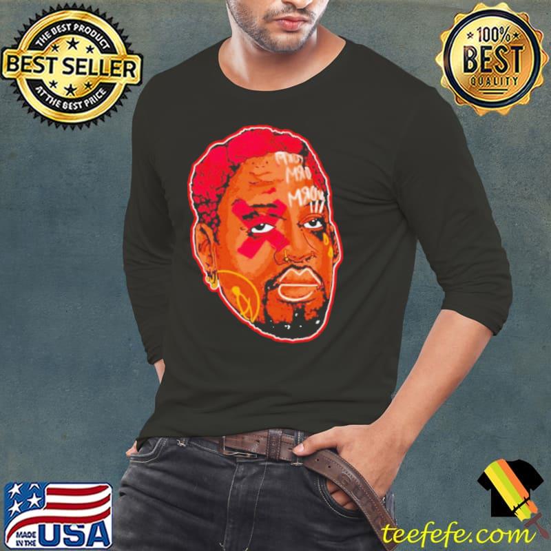 Dennis Rodman Chicago Bulls face Shirt