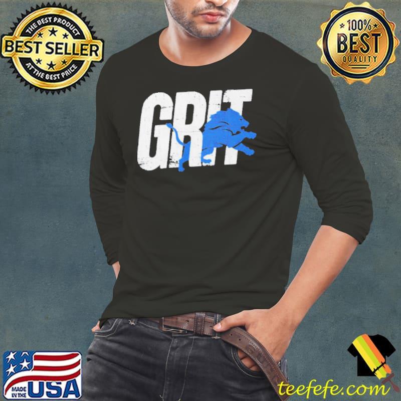 Detroit Lions Grit Shirt Long Sleeve Tee Detroit Lions Grit Shirt Long Sleeve Tee