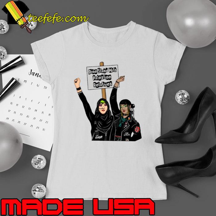 Diné Stand With Palestine s Ladies tee Diné Stand With Palestine s Ladies tee