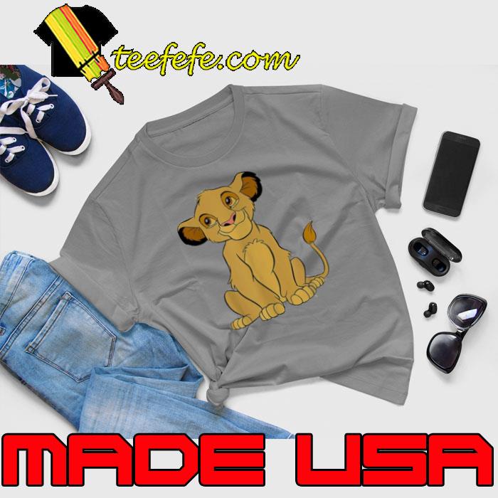 Disney Lion King Classic Simba Cosplay Shirt Unisex Disney Lion King Classic Simba Cosplay Shirt Unisex