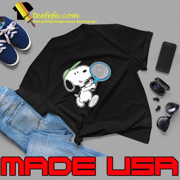 Disney Snoopy Playing Badminton Shirt Unisex Disney Snoopy Playing Badminton Shirt Unisex