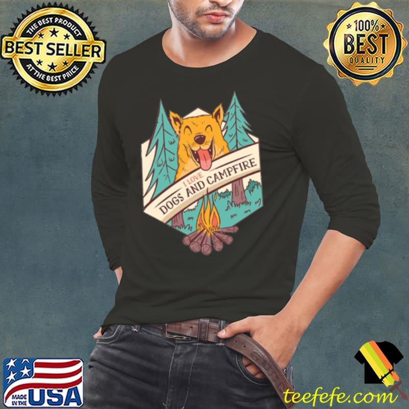 Dogs And Campfire s Long Sleeve Tee Dogs And Campfire s Long Sleeve Tee