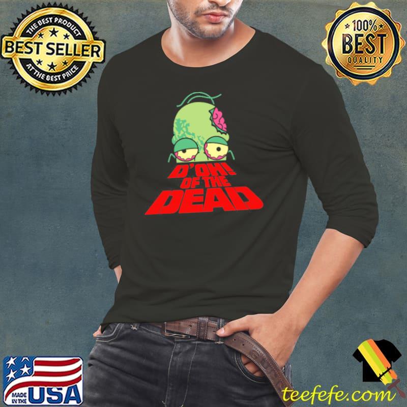 D’OH OF THE DEAD Shirt Long Sleeve Tee D’OH OF THE DEAD Shirt Long Sleeve Tee
