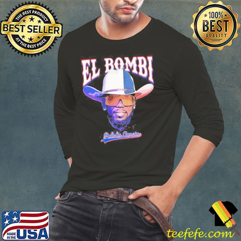 El Bombi Adolis Garcia Rangers Baseball 2023 Shirt