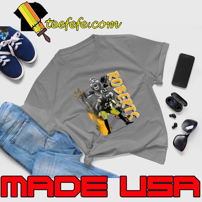 Elandon Roberts American football linebacker for the Pittsburgh Steelers NFL T-Shirt Unisex Elandon Roberts American football linebacker for the Pittsburgh Steelers NFL T-Shirt Unisex