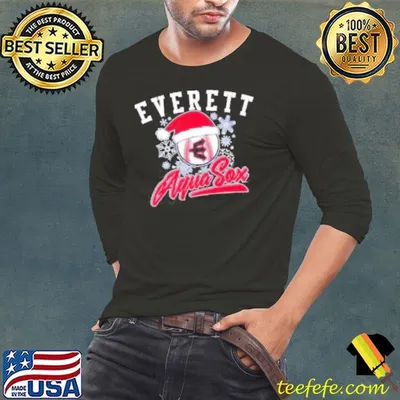 Everett AquaSox 2024 Holiday Christmas shirt