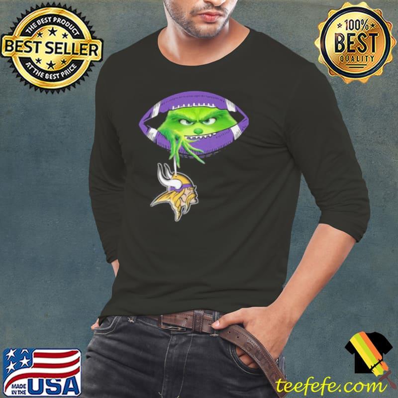 Ew, People The Grinch Hold Minnesota Vikings Shirt Long Sleeve Tee Ew, People The Grinch Hold Minnesota Vikings Shirt Long Sleeve Tee