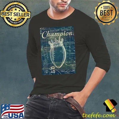 Fantasy Football Champion united states patent office shirt