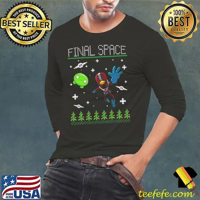 Final Space Christmas shirt