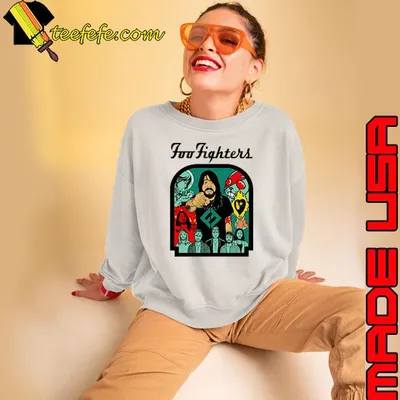 Foo fighter drawing American rock band formed T-Shirt