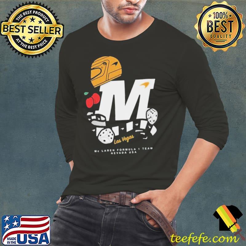 Formula 1 Merch Mclaren Las Vegas Special Shirt Long Sleeve Tee Formula 1 Merch Mclaren Las Vegas Special Shirt Long Sleeve Tee