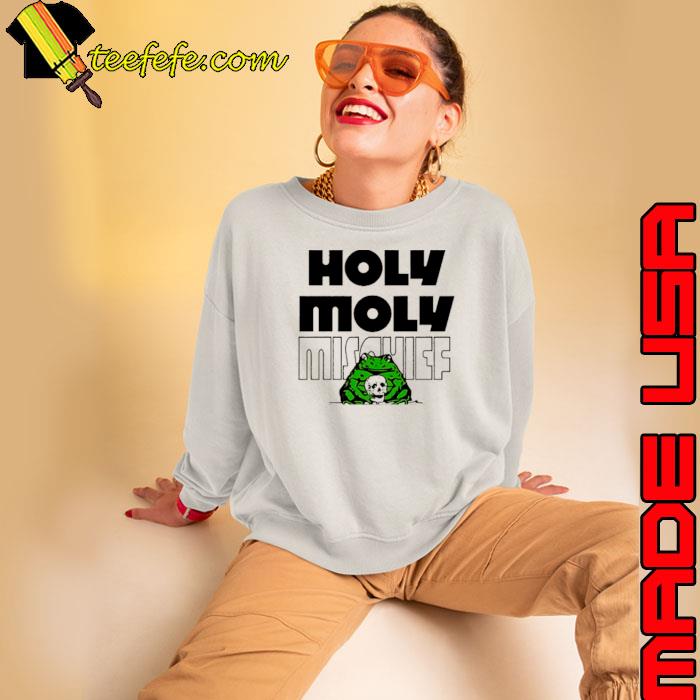 Frog hug skull holy moly mischief shirt