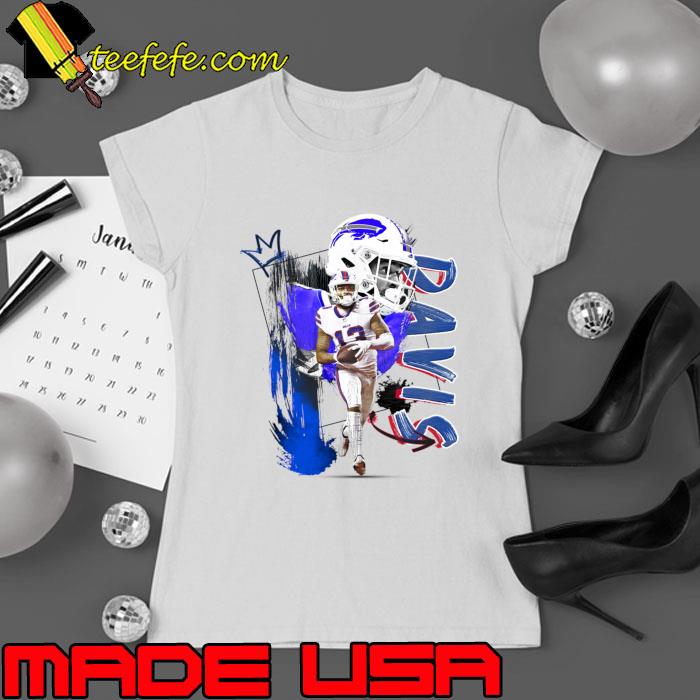 Gabe Davis American football wide receiver for the Buffalo Bills NFL T-Shirt Ladies tee Gabe Davis American football wide receiver for the Buffalo Bills NFL T-Shirt Ladies tee