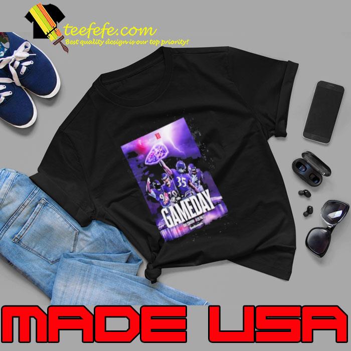 Game Day 2023 Baltimore Ravens Vs. Los Angeles Chargers Poster Shirt