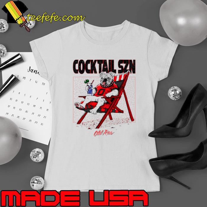 Georgia Bulldogs Cocktail SZN s Ladies tee Georgia Bulldogs Cocktail SZN s Ladies tee