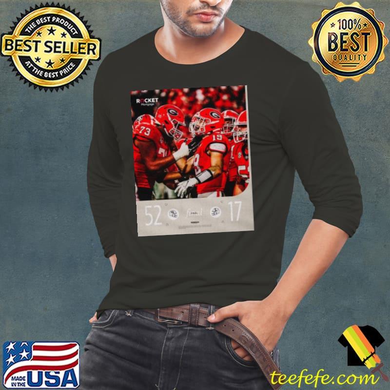 Georgia Bulldogs Wins 51 17 Ole Miss Rebels 2023 SEC East Championship Final Score Shirt Long Sleeve Tee Georgia Bulldogs Wins 51 17 Ole Miss Rebels 2023 SEC East Championship Final Score Shirt Long Sleeve Tee