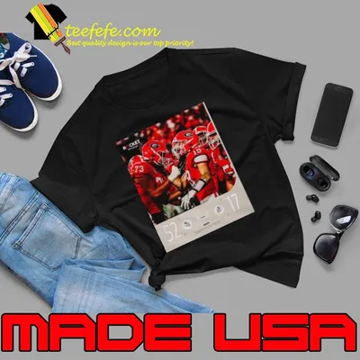 Georgia Bulldogs Wins 51 17 Ole Miss Rebels 2023 SEC East Championship Final Score Shirt