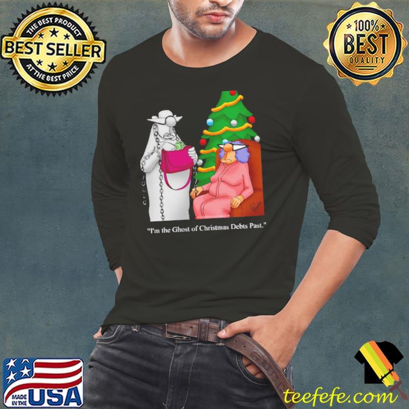 Ghost Of Christmas Debts Past Cartoon shirt Ghost Of Christmas Debts Past Cartoon shirt