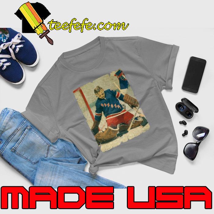 Gilles Villemure Canadian former professional ice hockey New York Rangers 1967 T-Shirt Unisex Gilles Villemure Canadian former professional ice hockey New York Rangers 1967 T-Shirt Unisex